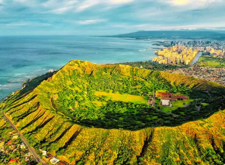 Diamond Head Crater, Hawaii