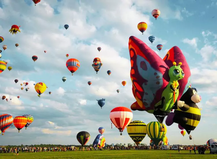 Hot Air Balloon Flight Quebec City