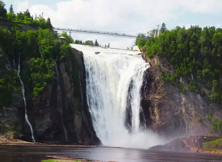 Montmorency Falls Park Quebec City