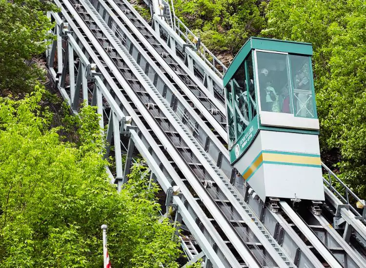 Ride the Funicular Quebec City
