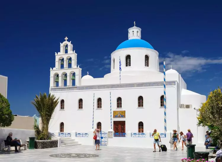 Panagia Platsani Church Santorini