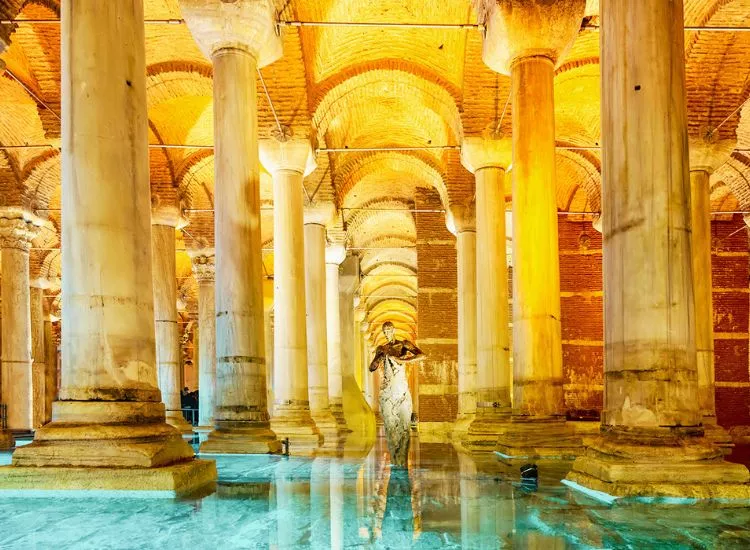 Basilica Cistern - Tourist Attractions in Istanbul